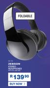 Jebson Stereo Headphones With In Line Mic SW-789