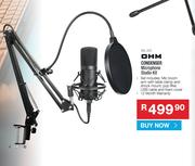 OHM Condenser Microphone Studio Kit MIC.300