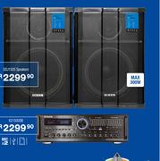 Dixon 15 Inch DJ/PA Speakers (Pair) SDJ1505 