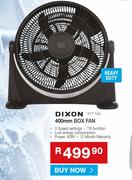 Dixon 400mm Box Fan KYT-16A