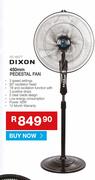Dixon 450mm Pedestal Fan FS-1607T