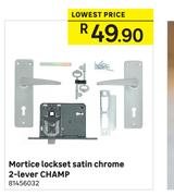Champ 2 Lever Satin Chrome Mortice Lockset