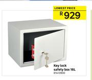Key Lock 16L Safety Box