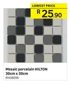 Hilton Mosaic Porcelain 30cm x 30cm