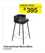 Charcoal Braai 36cm x 36cm