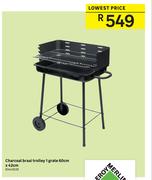 Charcoal Braai Trolley 1 Grates 60cm x 42cm
