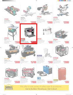 Special Ryobi 318 MM Planer/Thicknesser 