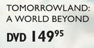 Tomorrowland A World Beyond DVD