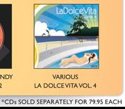Various La Dolce Vita Vol.4 CDs Set-Each