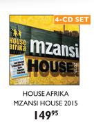House Afrika Mzansi House 2015-4 CD Set