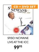 Sfiso Ncwane Live At The ICC-CD + DVD Set