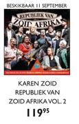 Karen Zoid Republiek Van Zoid Afrika Vol.2 CD