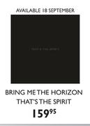 Bring Me The Horizon That's The Spirit CD