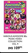 Various Awesome 80s Music Video Collection Vol. 9 DVD