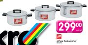 Hart 6 Piece Cookware Set-Per Set