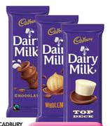 Cadbury Slabs(All Flavours)-12 x 80gm/90gm