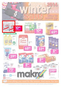 Makro Western Cape : Food Catalogue ( 28 May - 11 June 2014 ), page 1