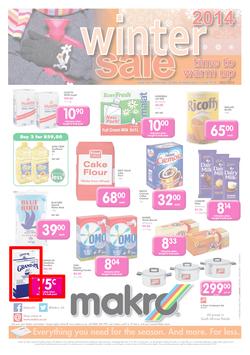 Makro Western Cape : Food Catalogue ( 28 May - 11 June 2014 ), page 1