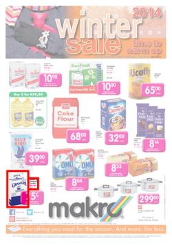 Makro Western Cape : Food Catalogue ( 28 May - 11 June 2014 ), page 1