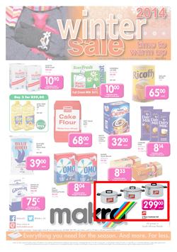 Makro Western Cape : Food Catalogue ( 28 May - 11 June 2014 ), page 1