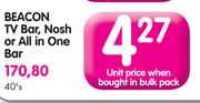 Beacon Tv Bar,Nosh Or All in One Bar-40's