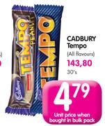 Cadbury Tempo (All Flavours)-30's