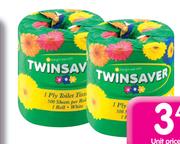 Twinsaver Toilet Rolls (1-Ply Wraped) - 24's