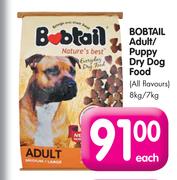 Bobtail Adult / Puppy Dry Dog Food (All Flavours) - 8kg / 7kg Each