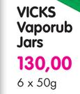 Vicks Vaporub Jars - 6 x 50g 