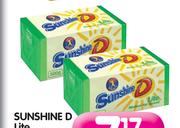 Sunshine D Lite Margarine Brick - 500g Each