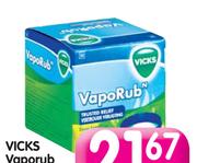 Vicks Vaporub Jars - 50g 