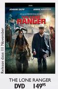 The Lone Ranger DVD-Each