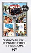 Death At A Funeral + Jumping The Broom + Think Like A Man DVD