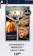 Courageous + Fireproof + Grace Card DVD