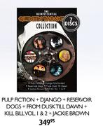 Pulp Fiction + Django + Reservoir Dogs + From Dusk Till Dawn + Kill Bill Vol 1 & 2 +Jackie Brown DVD
