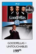 Blu-Ray Goodfellas + Untouchables (2 Discs)