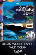 3D Blu-Ray Ocean Wonderland + Wild Ocean (2 Discs)