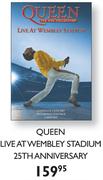 Queen Live At Wembley Stadium 25th Anniversary DVD