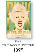 Pink Truth About Love Tour DVD's