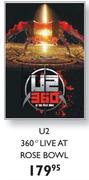 U2 360 Degree Live At Rose Bowl DVD