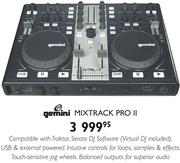Gemini Mixtrack Pro II