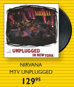 Nirvana MTV Unplugged