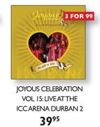 Joyous Celebration Vol 15:Live At The Icc Arena Durban 2