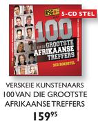 Verskeie Kunstenaars 100 Van Die Grootste Afrikaanse Treffers - 5-CD Stel