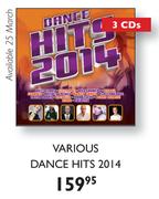 Various Dance Hits 2014-3 CD's