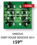 Various Deep House Sessions 2014-3 CD's