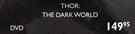 Thor: The Dark world DVD