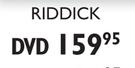 Riddick DVD