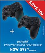 PS3 Two Wireless Controllers-2's