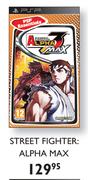 PSP Street Fighter:Alpha Max
